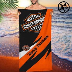 Harley Davidson Beach Towels