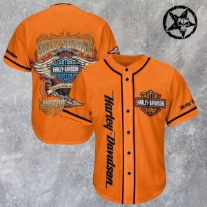 Harley Davidson Baseball Jerseys