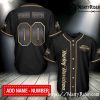 American Flag Ripped Style Harley Davidson Baseball Shirt