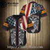 American Flag Patch Harley-Davidson Jersey – Customizable Name
