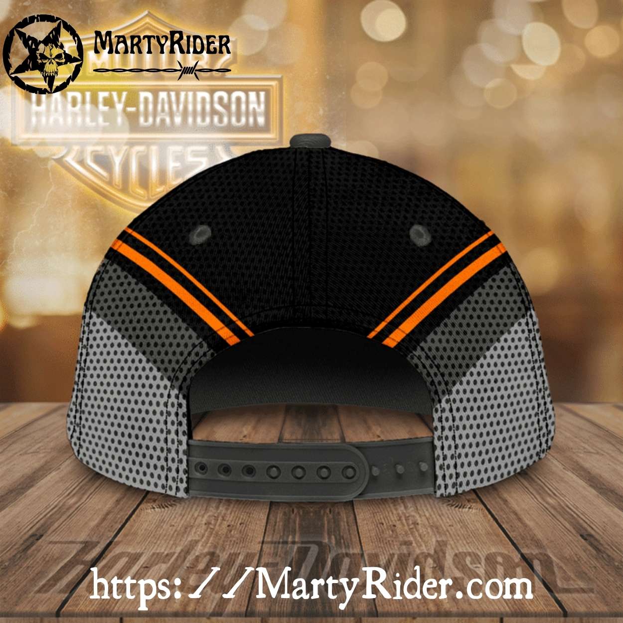 American Legend Eagle Harley Davidson Caps – Orange Design American Legend Eagle Harley Davidson Caps – Orange Design
