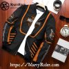 Black White HD Skull bomber jacket Harley Davidson Ride