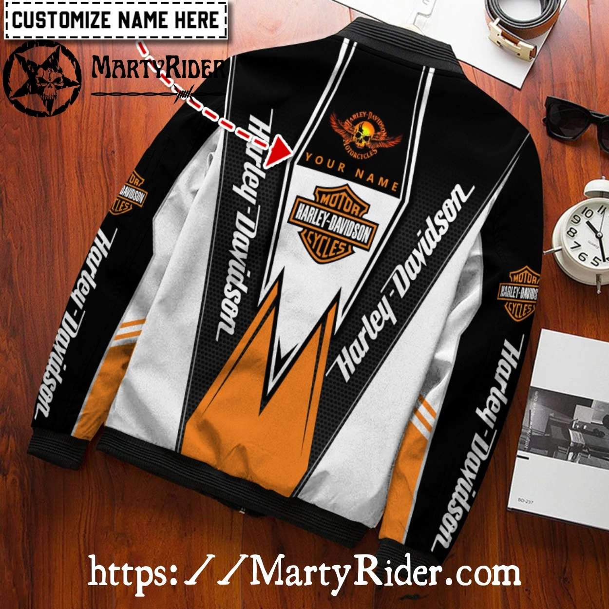 Black White Harley Davidson Bomber Jackets bomber harley jacket Black White Harley Davidson Bomber Jackets bomber harley jacket