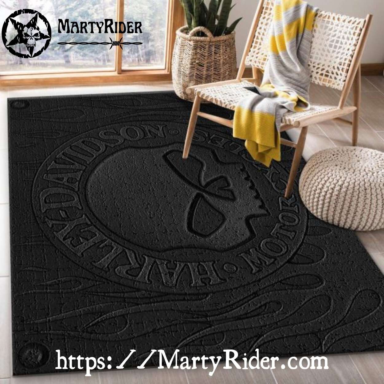 Blackout Skull Stamp Harley Davidson Rugs Blackout Skull Stamp Harley Davidson Rugs