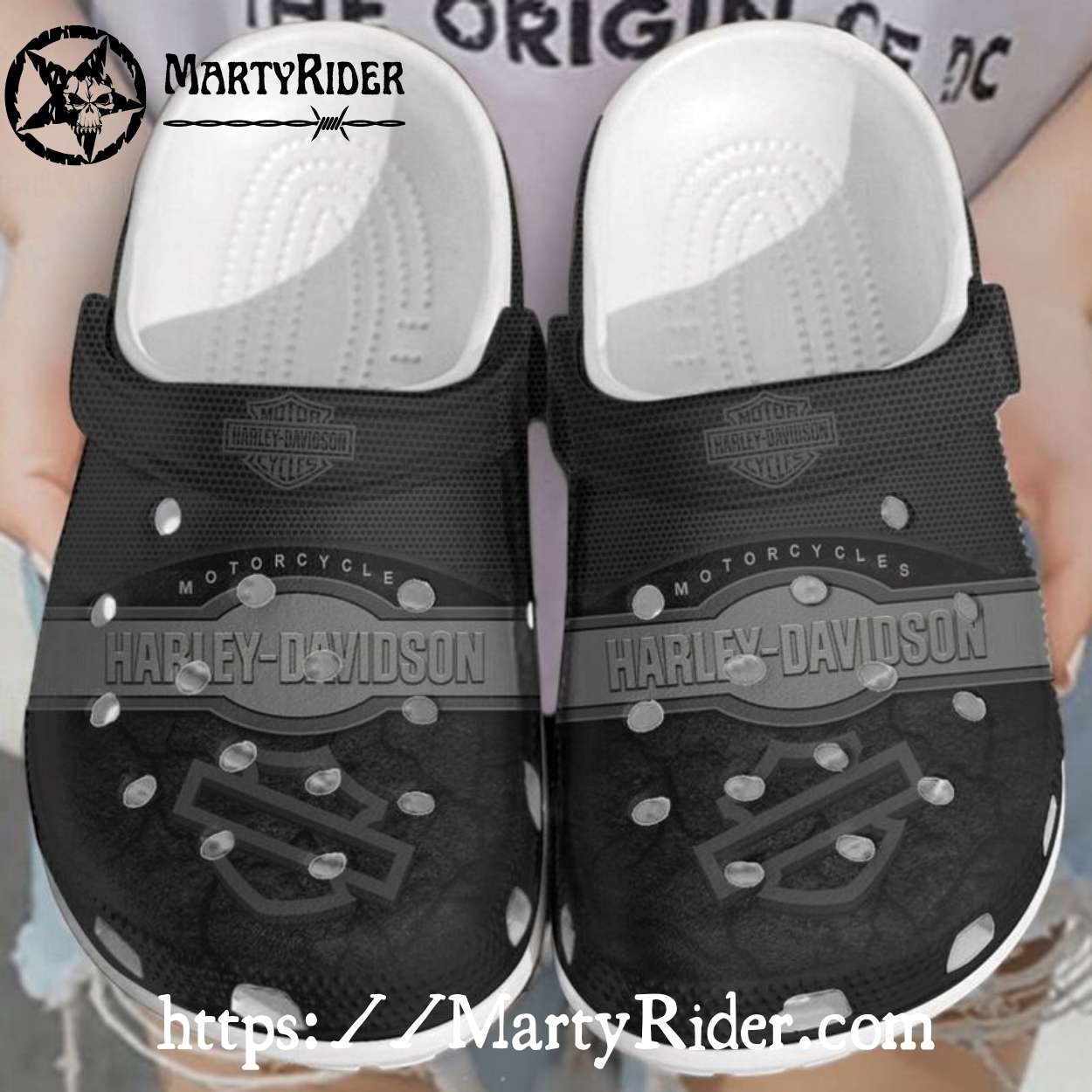 Blackout Stealth Harley Davidson Crocs Cool Edition Blackout Stealth Harley Davidson Crocs Cool Edition