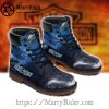 Bold Stripe Harley Davidson Shoes Timberland Boots Style