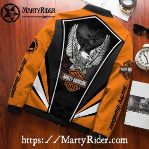 Bold Skull Harley Davidson Bomber Jackets bomber harley jacket