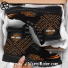 Bronze Chevron Harley Davidson Shoes Timberland Boots