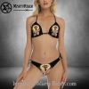 Blue Rose Tattoo Bikini Harley Davidson Beachwear
