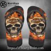 Chain Scream Harley Davidson Flip Flops Biker Style