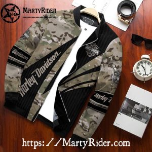 Camo Military Harley Davidson Bomber Jackets bomber harley jacket