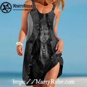 Carbon Fiber Harley Davidson Dresses Beachwear