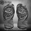 Butterfly Skull Harley Davidson Flip Flops Fire Vibe