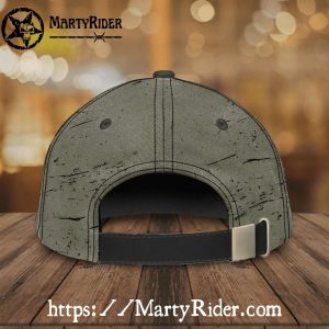 Champion For Life Harley Davidson Caps Torn Flag Design 3