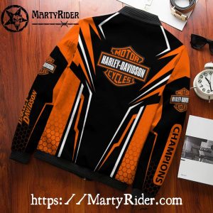 Champion Hex Harley Davidson Bomber Jackets bomber harley jacket