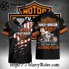 Camouflage Skull And Swords Harley Davidson Aloha Shirt