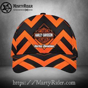 Chevron Blaze Harley Davidson Cap Modern Style