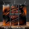 American Flag Wood Grain Harley Davidson Tumblers 20oz
