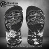 Personalized Skull Splash Harley Davidson Crocs for Rebels