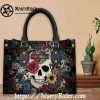 Eagle and Banner Harley Davidson Leather Lady Handbag