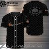Cracked Asphalt Style Harley Davidson Baseball Jerseys Bold