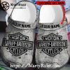 Harley Davidson Wings Emblem Crocs Black Motorcycle Style