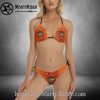 Dual Glitter Harley Davidson Bikinis Beach Sparkle