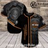 Eagle Biker Tattoo Art Harley-Davidson Jersey with Racing Stripes