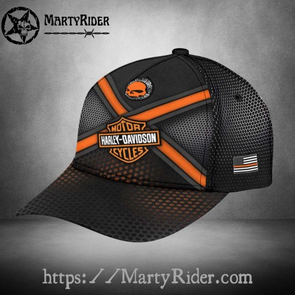 Crisscross Mesh Harley Davidson Caps – Modern Bold Grid