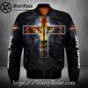 Orange White Black harley davidson Bomber Jackets cool design