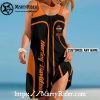 Custom Name Wings Harley Davidson Beach Dress