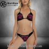 Denim Texture Bikini Harley Davidson Cool Summer Fit