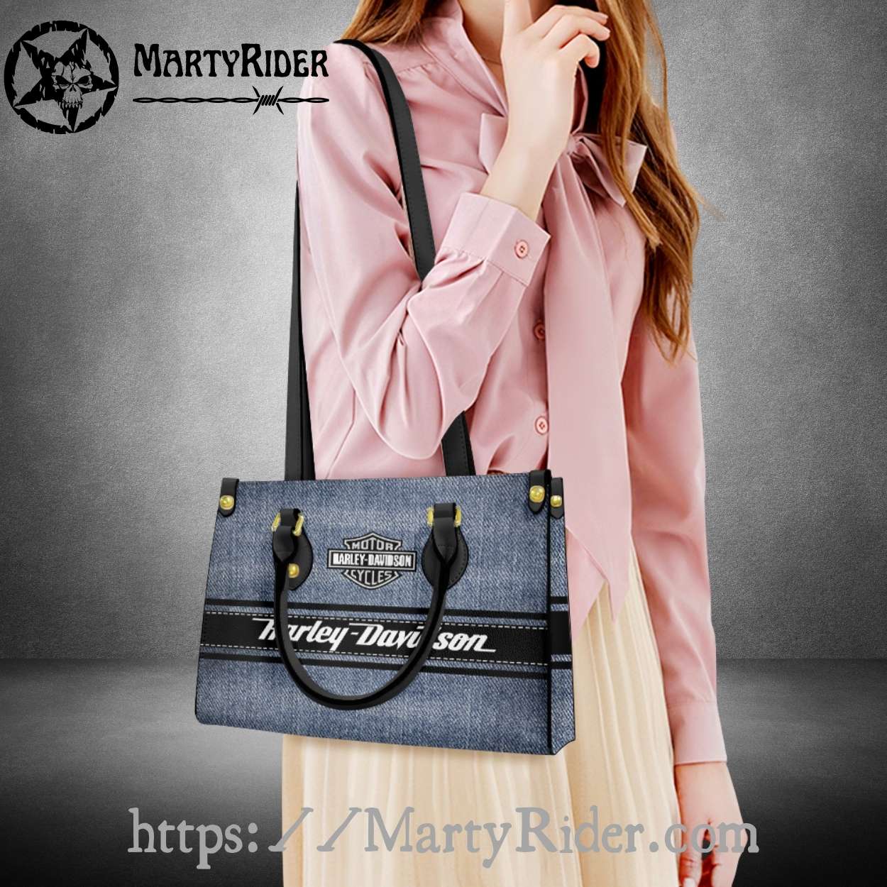 Denim Style Stripe Harley Davidson Leather Bags Denim Style Stripe Harley Davidson Leather Bags