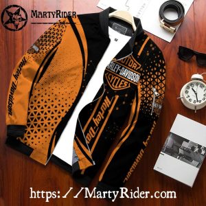 Eagle Shield Harley Davidson Bomber Jacket