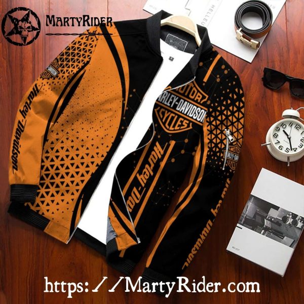 Eagle Shield Harley Davidson Bomber Jacket
