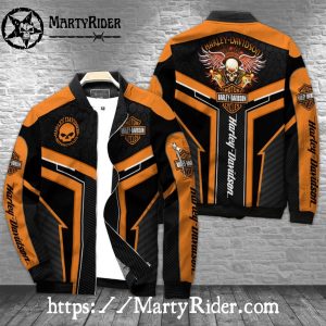 Eagle Skull Harley Davidson Bomber Jackets bomber jacket harley davidson