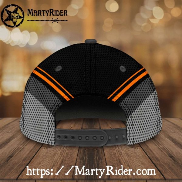 Eagle Wings American Legend Harley Davidson Caps – Orange