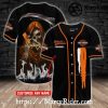 Eagle Back Print Harley Davidson Baseball Jersey Shirt