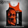 Goggles Skull Engine Art Harley Davidson Tank Top