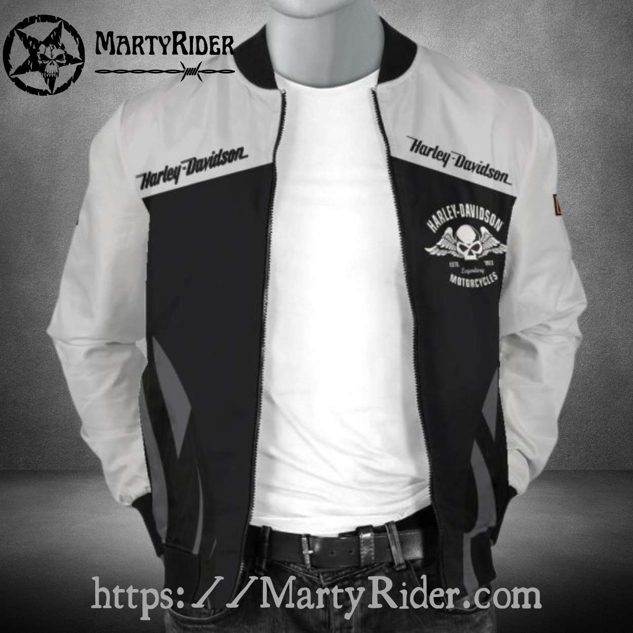 Flaming Skull Harley Davidson Bomber Jacket bomber harley design Flaming Skull Harley Davidson Bomber Jacket bomber harley design