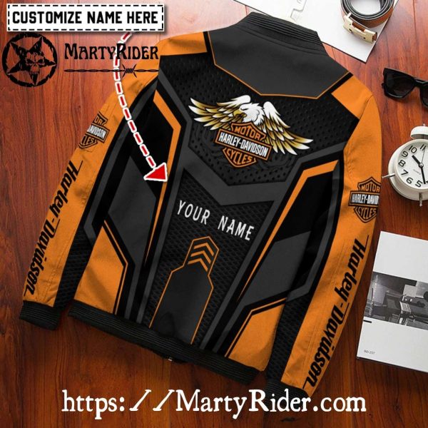 Gold Wings Harley Davidson Bomber Jackets bomber harley design