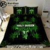 Stone Texture Harley Davidson Bedding Sets Raw Concrete