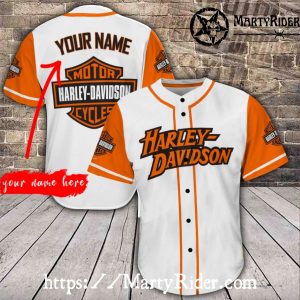 Grim Reaper Flame Scythe Harley-Davidson Jersey – Name Custom Option
