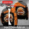 Grey Leather Vest Look bomber Harley Davidson Bomber Jacket