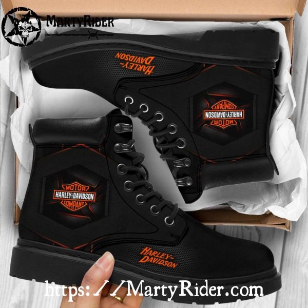 Hexa Flame Harley Davidson Shoes Timberland Boots Style
