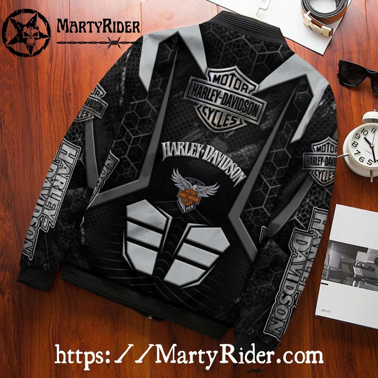 Hexagon Armor Black bomber Harley Davidson Bomber Jackets Hexagon Armor Black bomber Harley Davidson Bomber Jackets