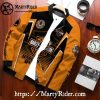 Metallic Skull bomber harley intricate bronze harley davidson
