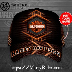 Honeycomb Power Harley Davidson Caps – Bold Name Art