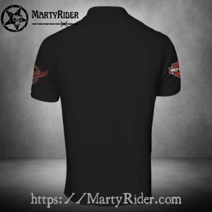 Indianapolis Racer Graphic Harley Davidson Polo Shirt 3