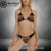 Mandala Tribal Bikini Harley Davidson for Beach Days